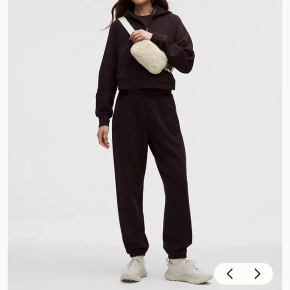 Lululemon Everywhere Fleece Belt Bag Natural Ivory Trench EUC - Picture 9 of 12